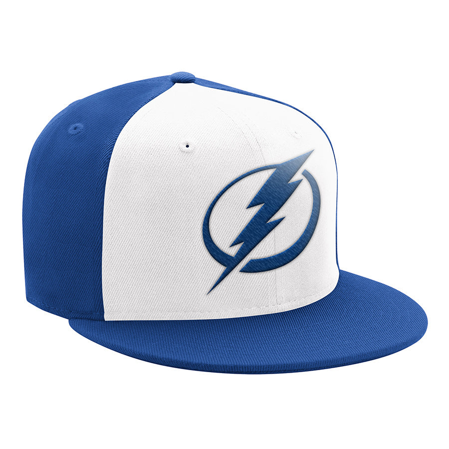 Tampa Bay Lightning Starter Adjustable Flat Brim Wool Snapback Hat