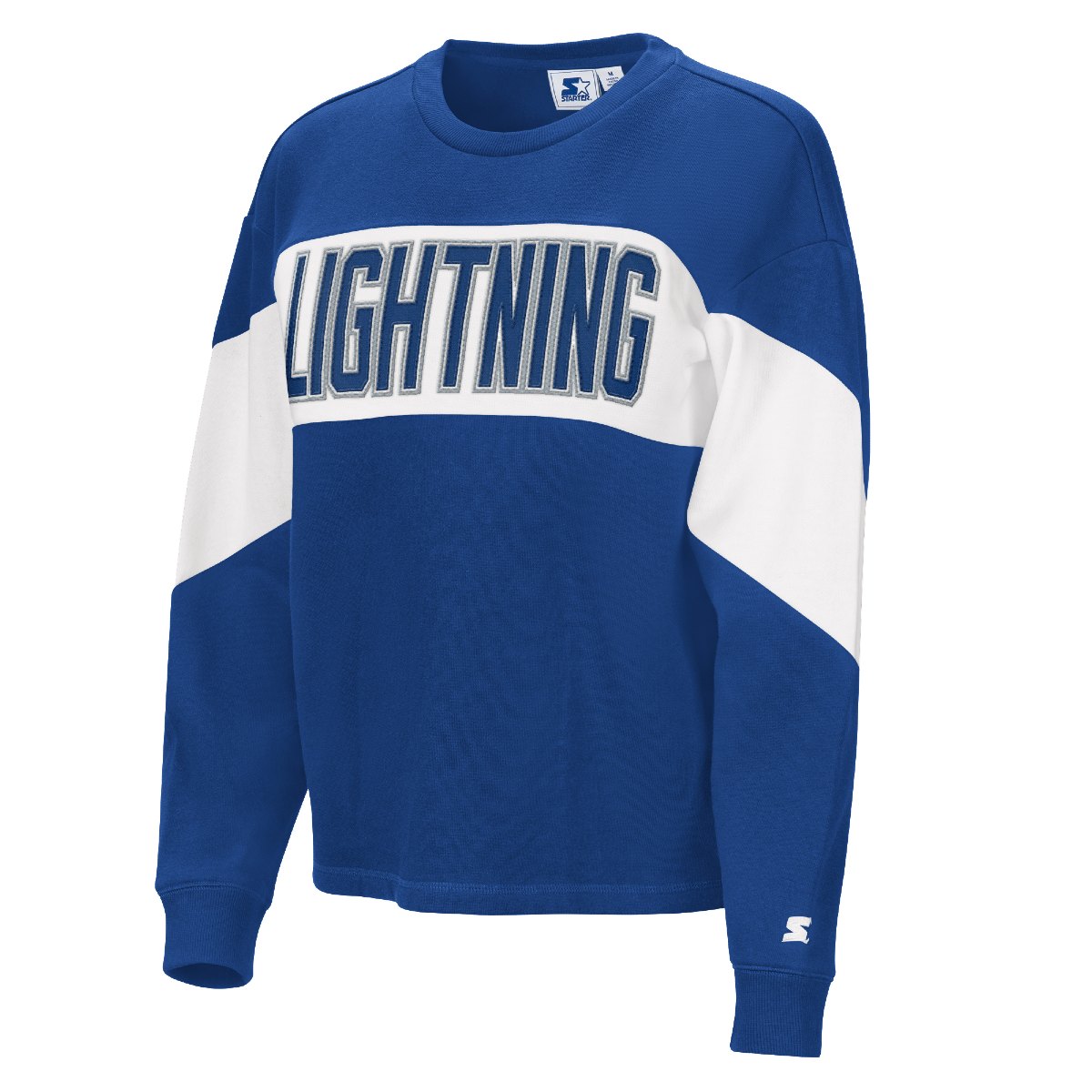 Women's Tampa Bay Lightning Starter Crewneck Fleece