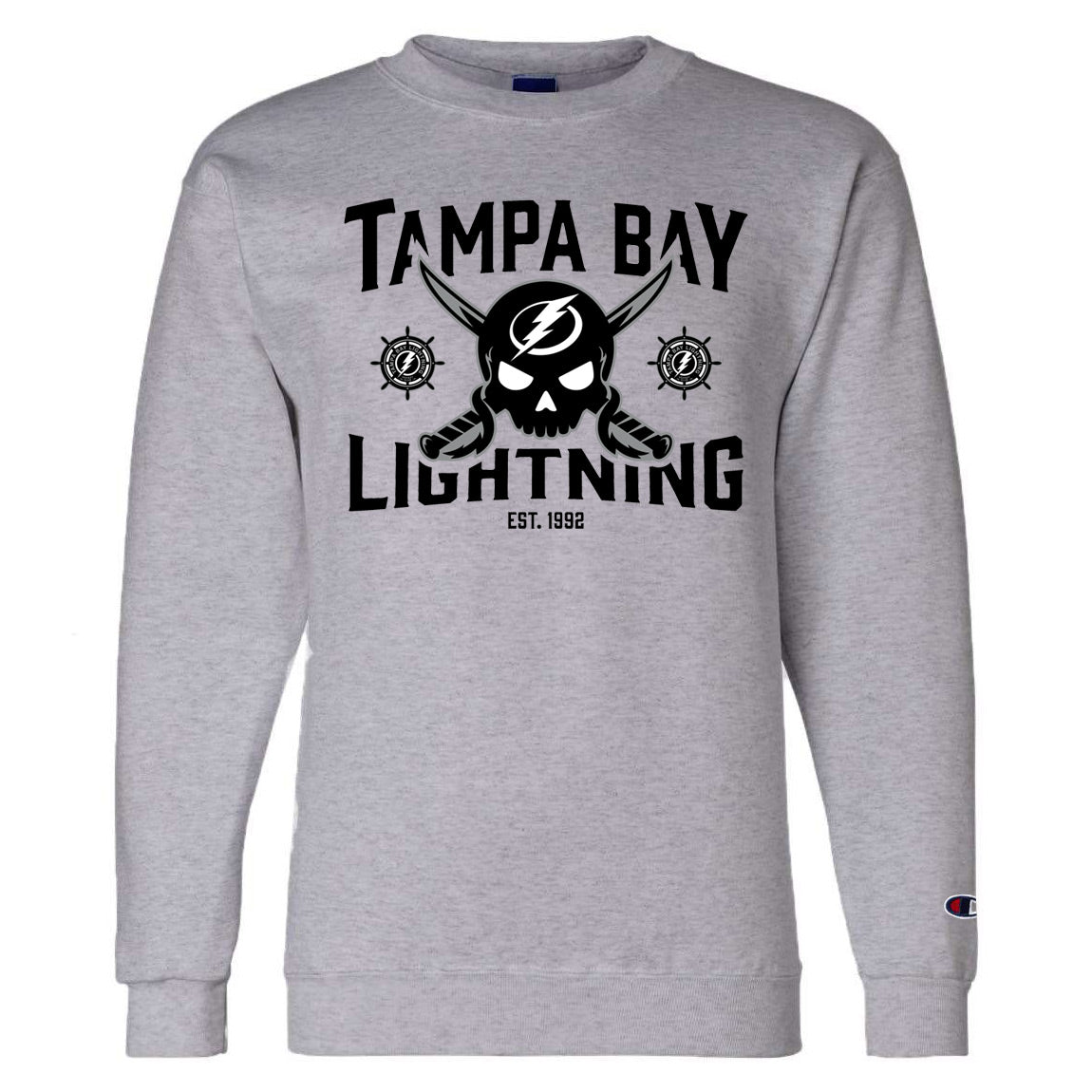 Tampa Bay Lightning Gasparilla Champion Crewneck Sweatshirt