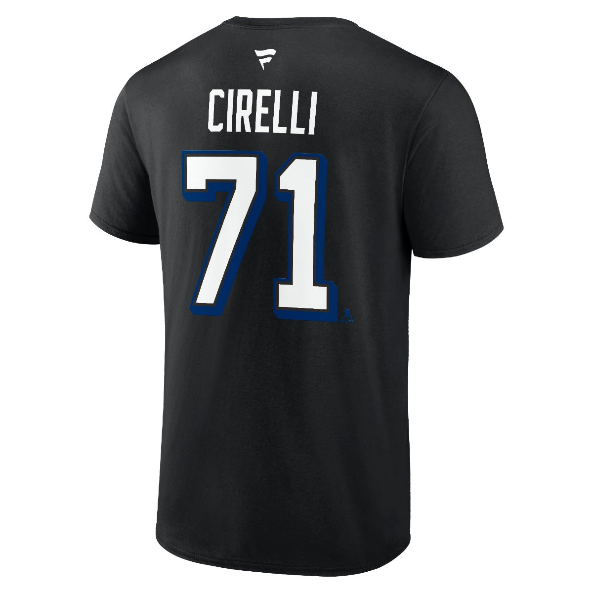 Men's Tampa Bay Lightning Third Jersey Anthony Cirelli Name and Number Tee