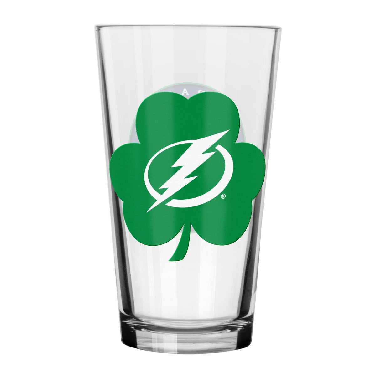 Tampa Bay Lightning St. Patrick's Day 16 oz Pint Glass
