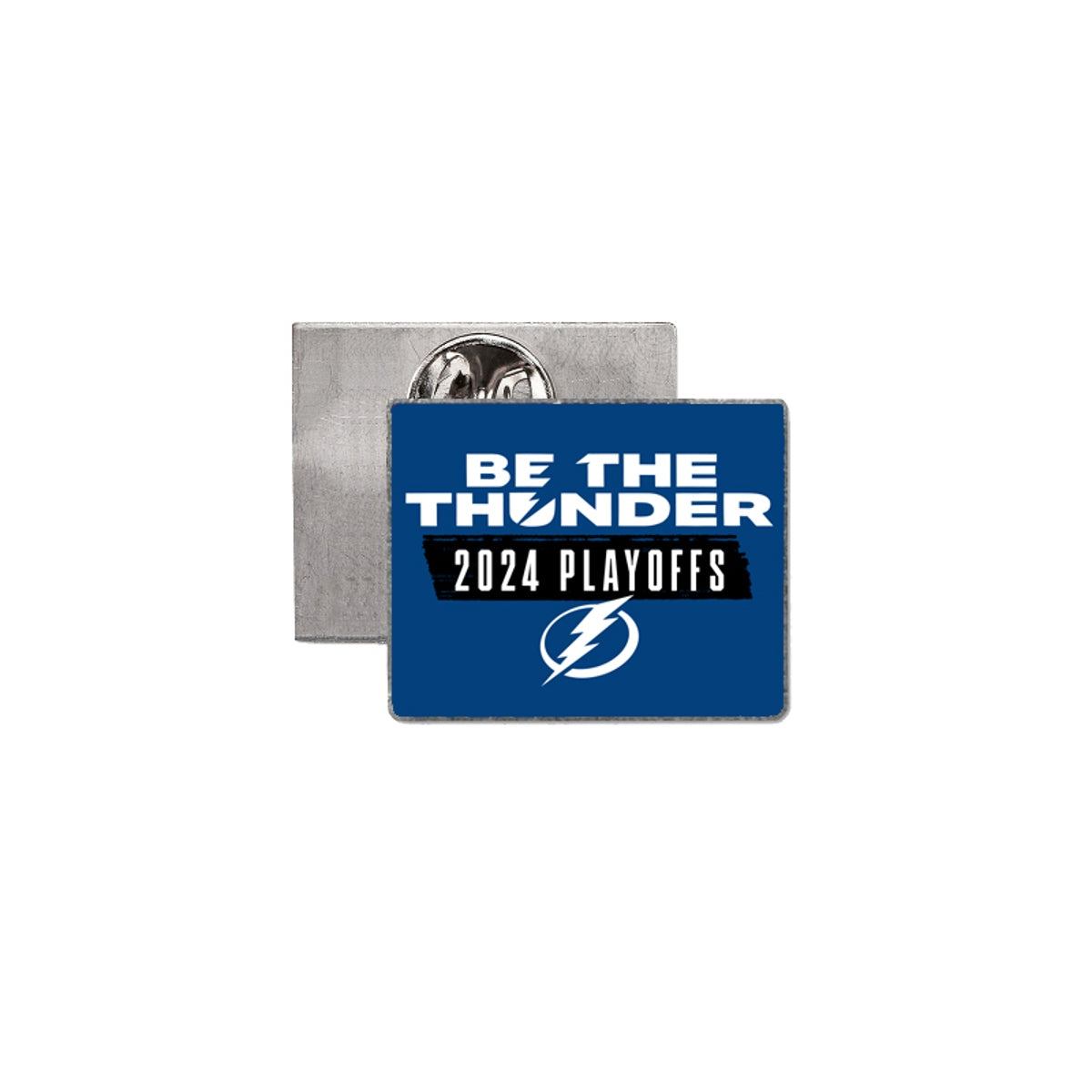 Tampa Bay Lightning 2024 Playoffs Be The Thunder Lapel Pin