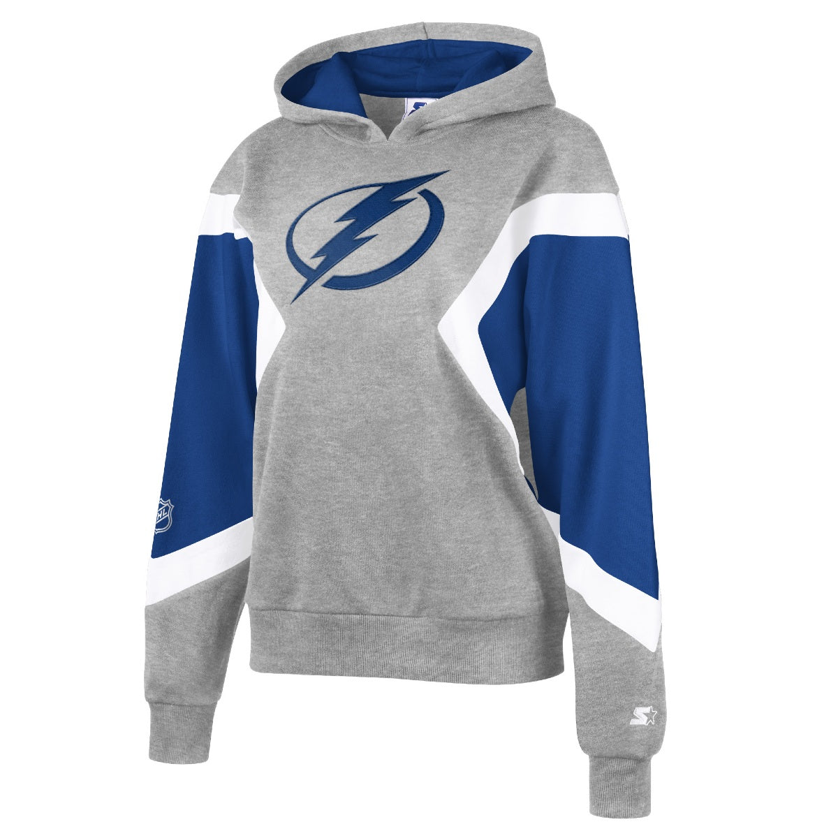 Women's Tampa Bay Lightning Starter Chevron Pullover Hoodie