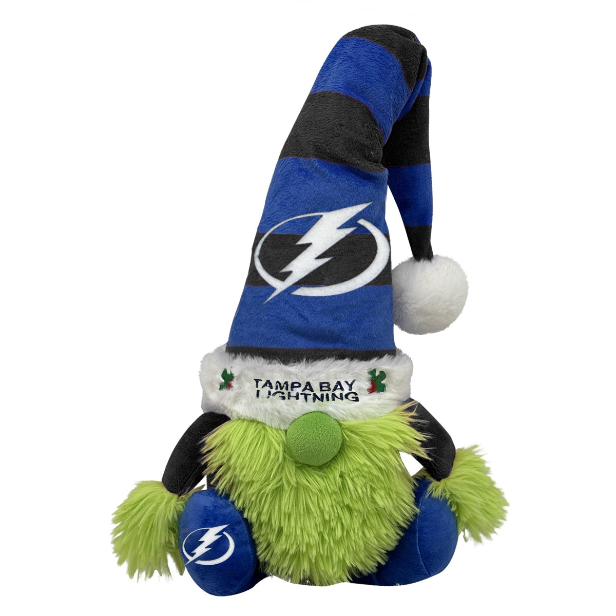 Tampa Bay Lightning 14" Plush Green Holiday Gnome