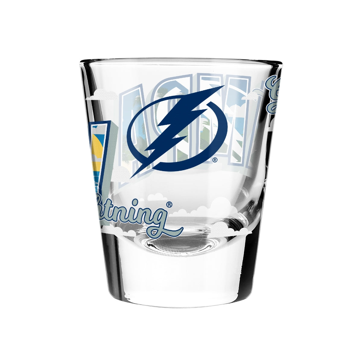 Tampa Bay Lightning Greetings From Tampa Bay 2-oz. Shot Glass