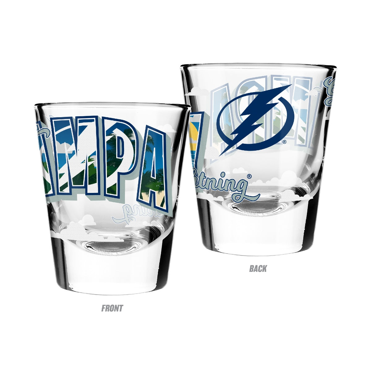 Tampa Bay Lightning Greetings From Tampa Bay 2-oz. Shot Glass