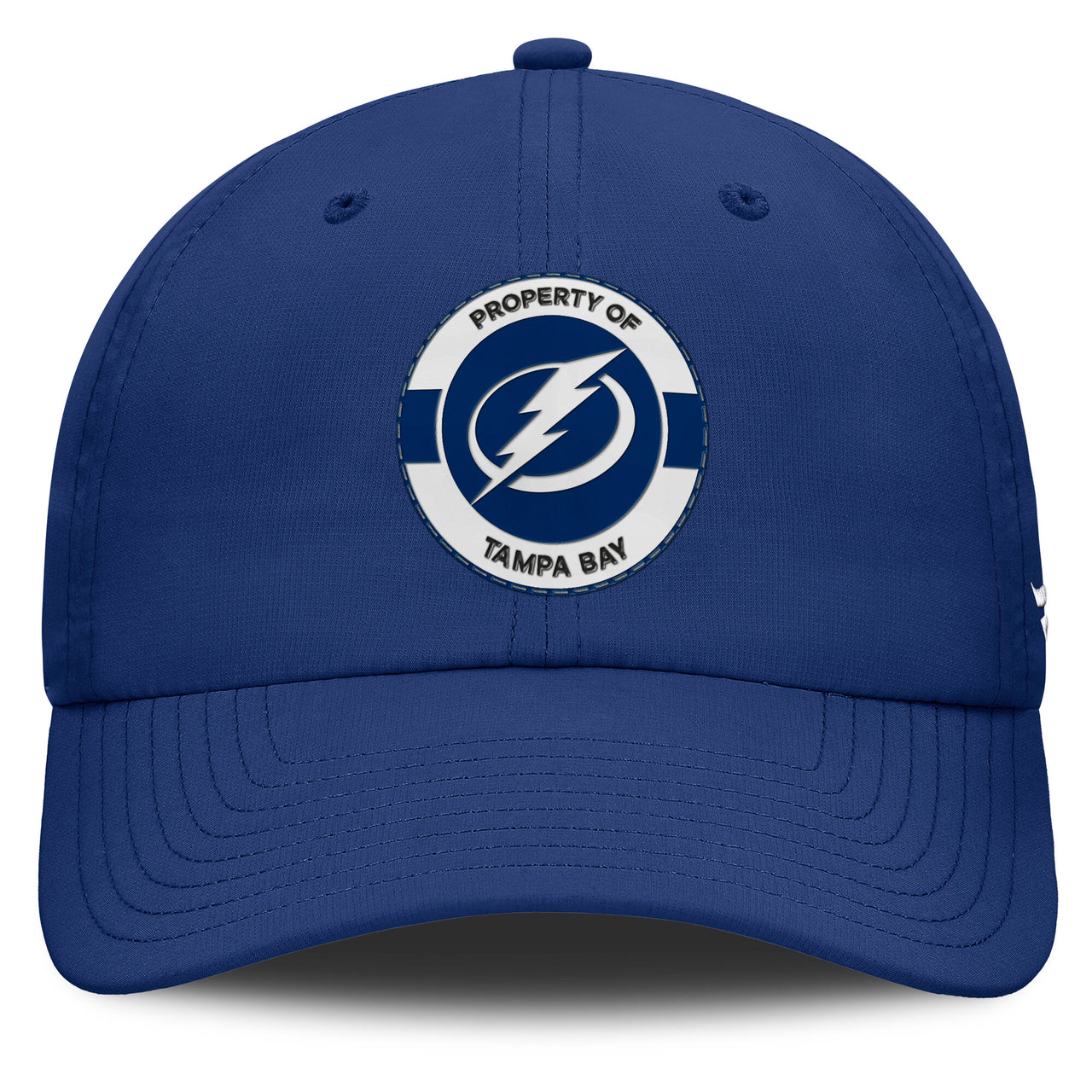 Tampa Bay Lightning Fanatics Authentic Pro Training Camp Flex Blue Hat