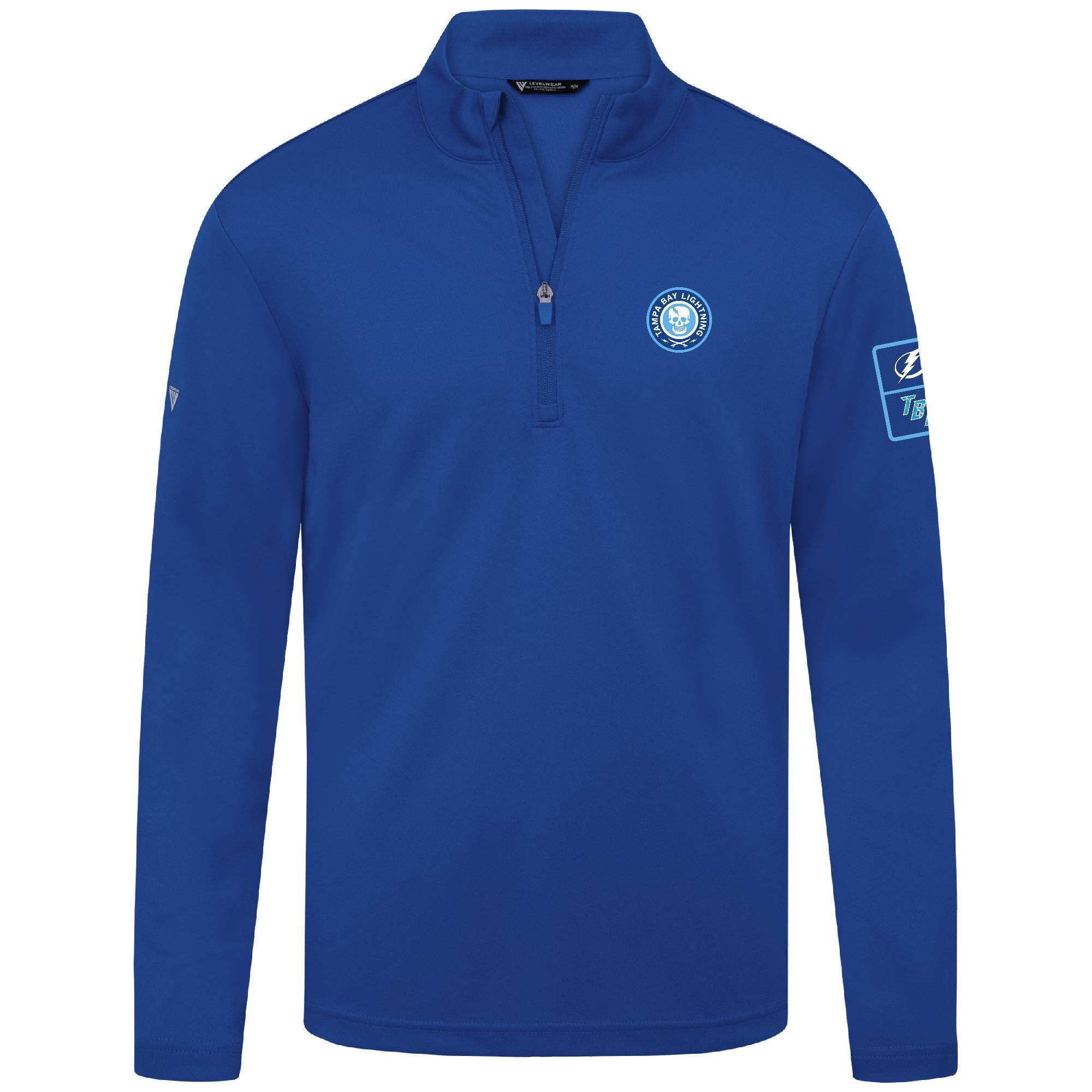 NHL hpZIPM ネイビー/グレー Men's Tampa Bay Lighting 2026 NHL Stadium Series Blue Heron 1/4 Zip