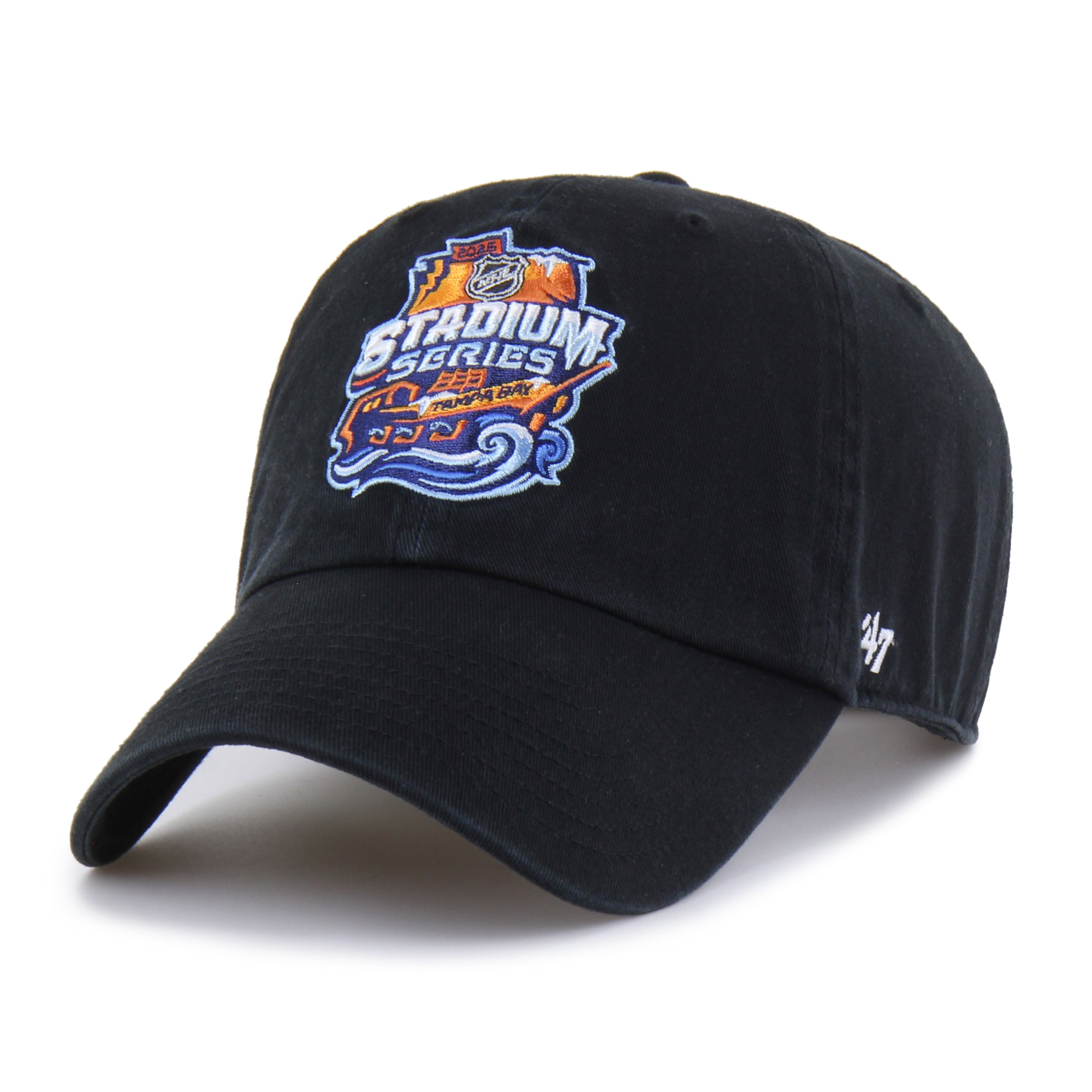 Tampa Bay Lightning '47 2026 Stadium Series Logo Adjustable Black Clean Up Hat