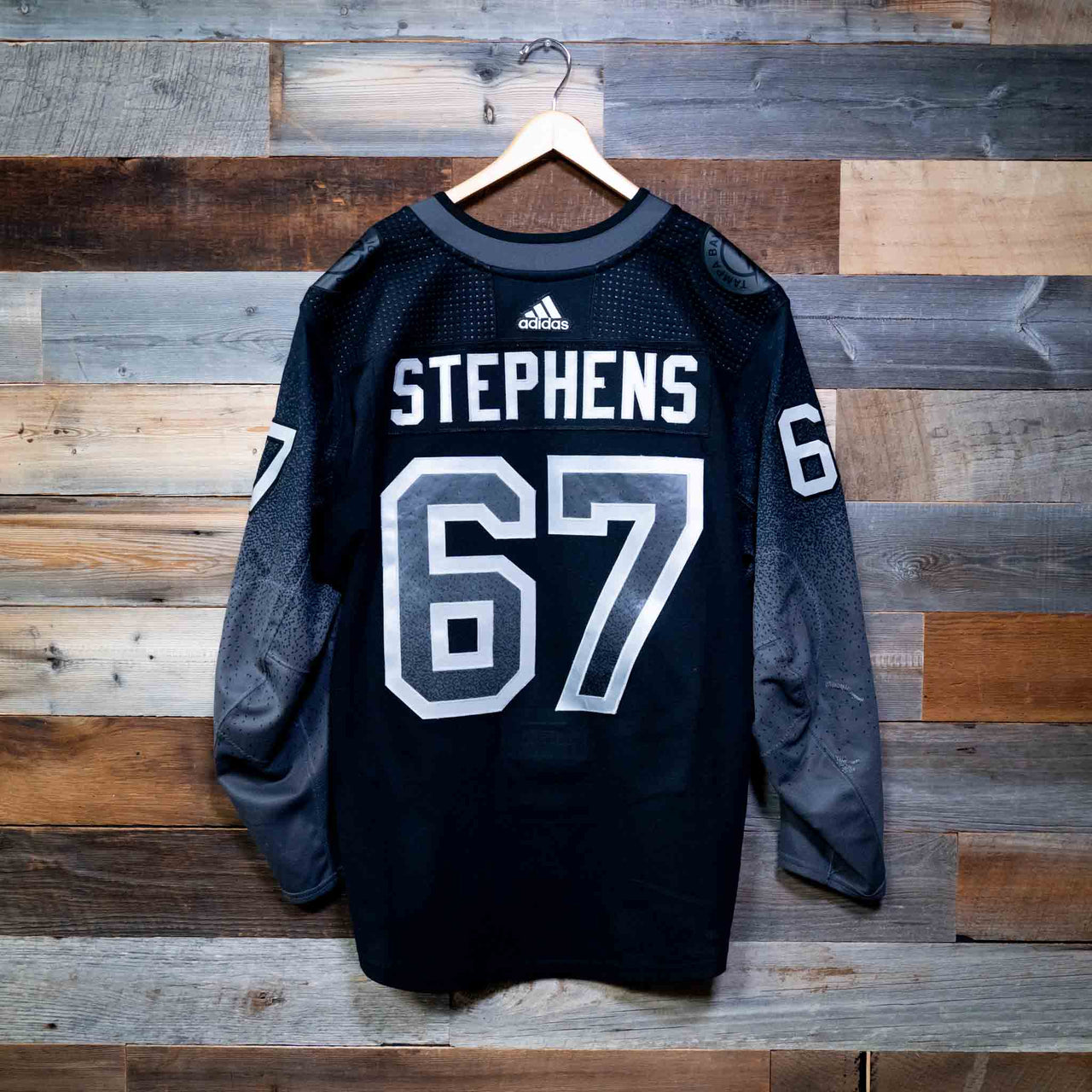 #67 STEPHENS 2019-20 Game-Worn Lightning Alternate Jersey (Size 56)