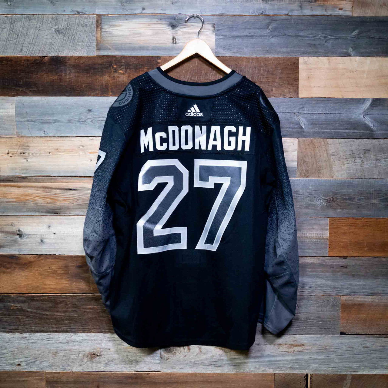 #27 McDONAGH 2019-20 Game-Worn Lightning Alternate Jersey (Size 58)
