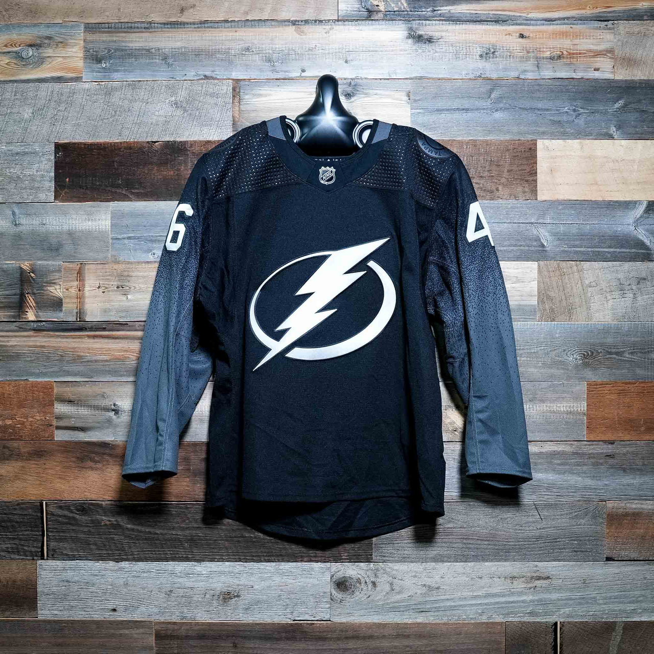 #46 SMITH 2020-21 Game-Issued Lightning Alternate Jersey (Size 56)