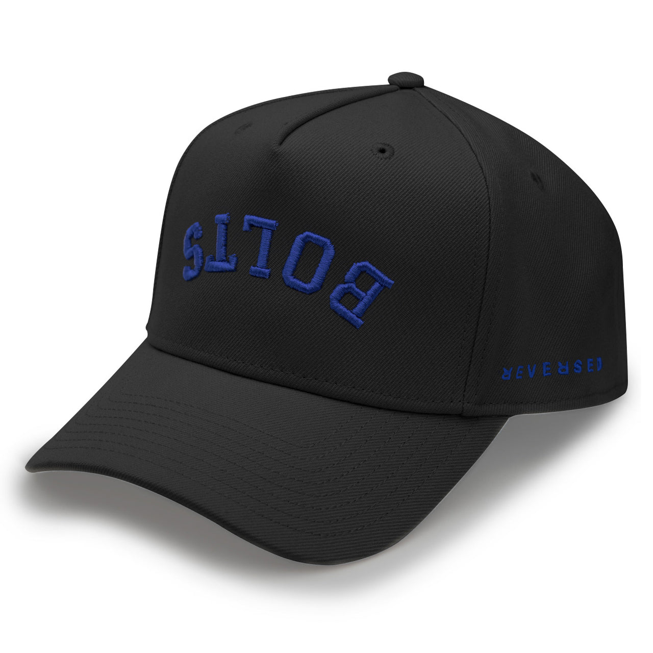 Tampa Bay Lightning Reversed BOLTS Black Adjustable Hat