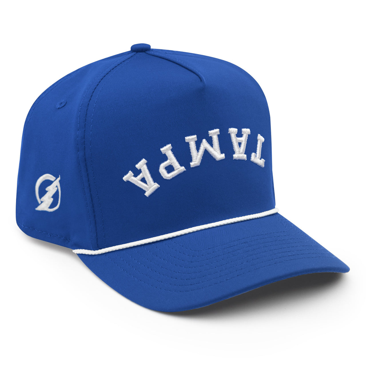 Tampa Bay Lightning Reversed Performance Royal Blue Adjustable Hat