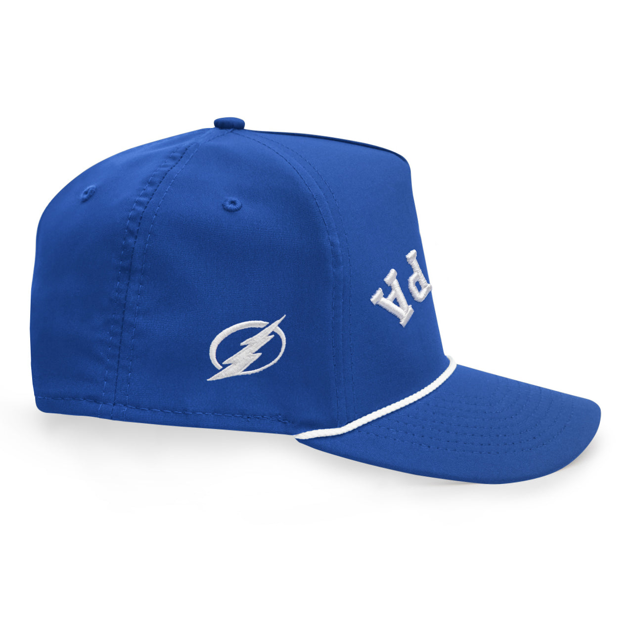 Tampa Bay Lightning Reversed Performance Royal Blue Adjustable Hat