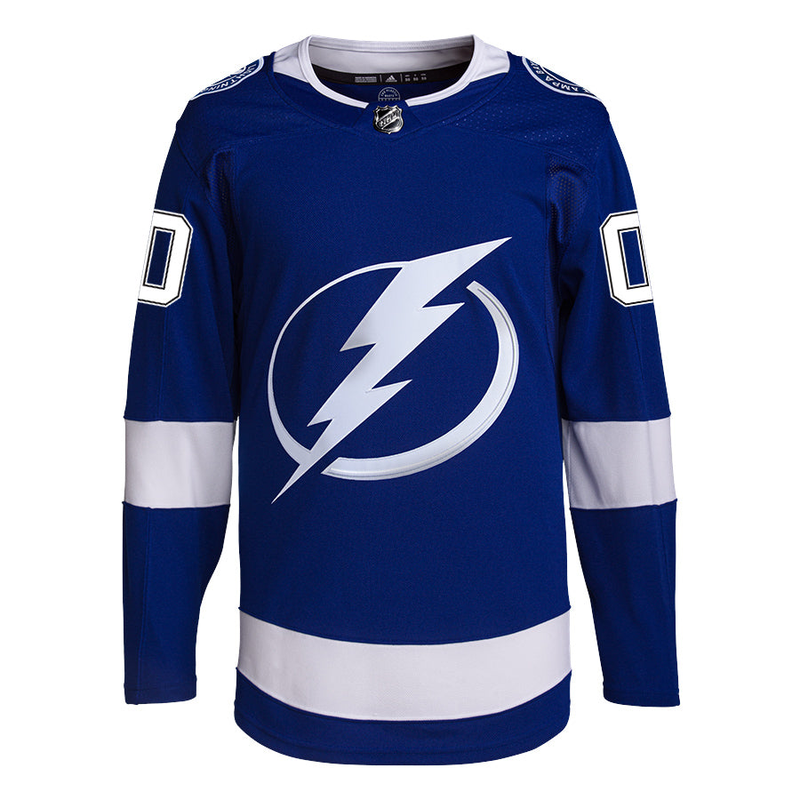 PERSONALIZED Tampa Bay Lightning adidas ADIZERO Authentic Home Jersey