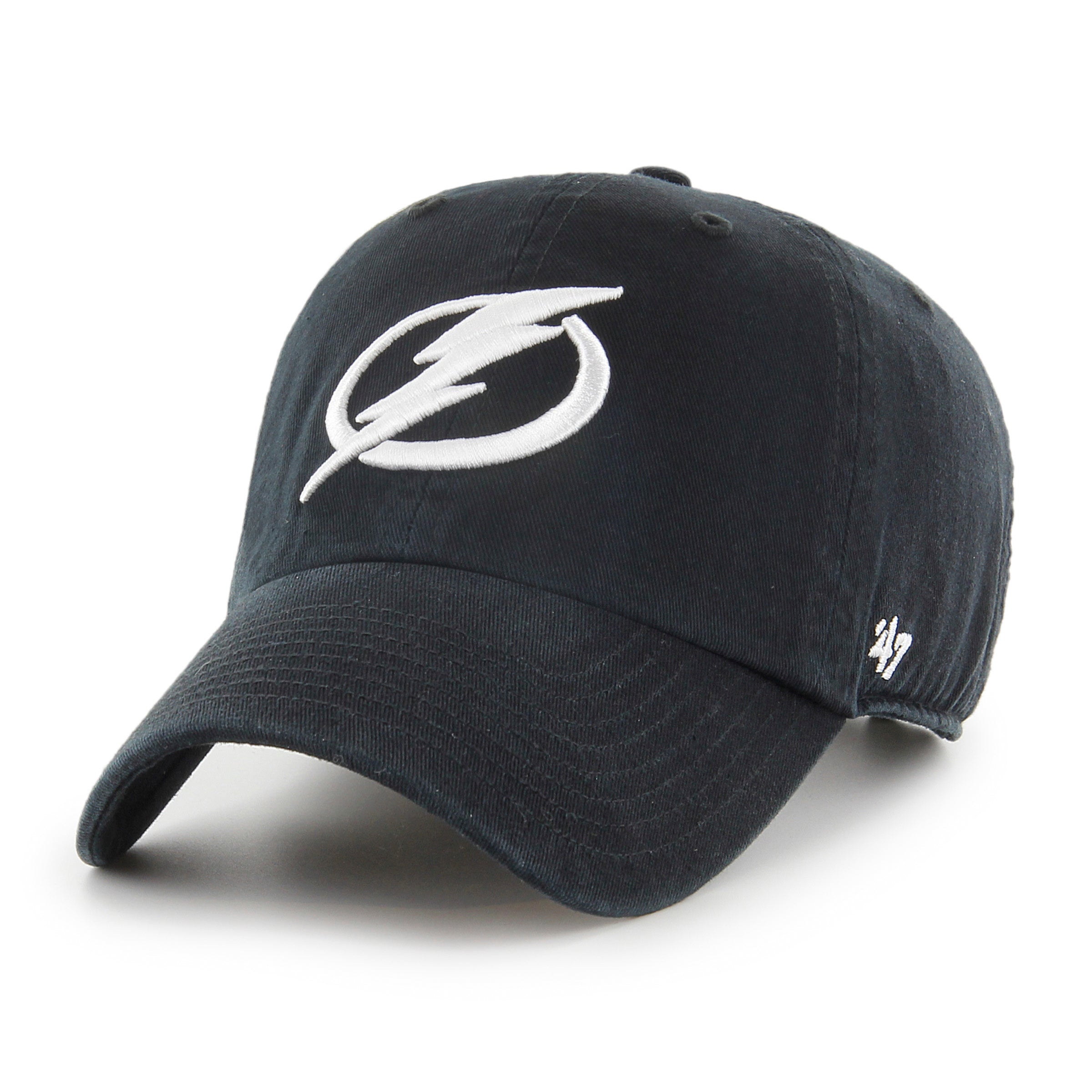 Tampa Bay Lightning '47 Black Adjustable Clean Up Hat