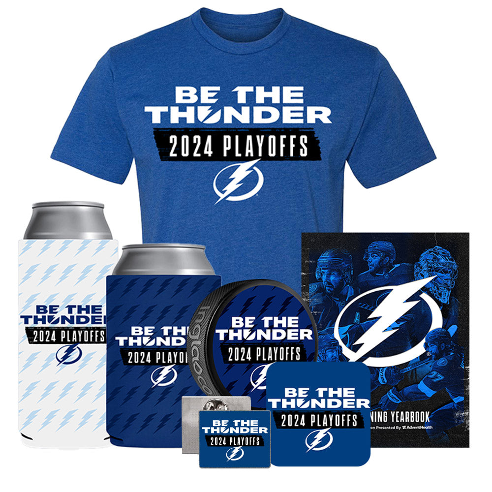 Men s Tampa Bay Lightning 2024 Be The Thunder Playoff Pack