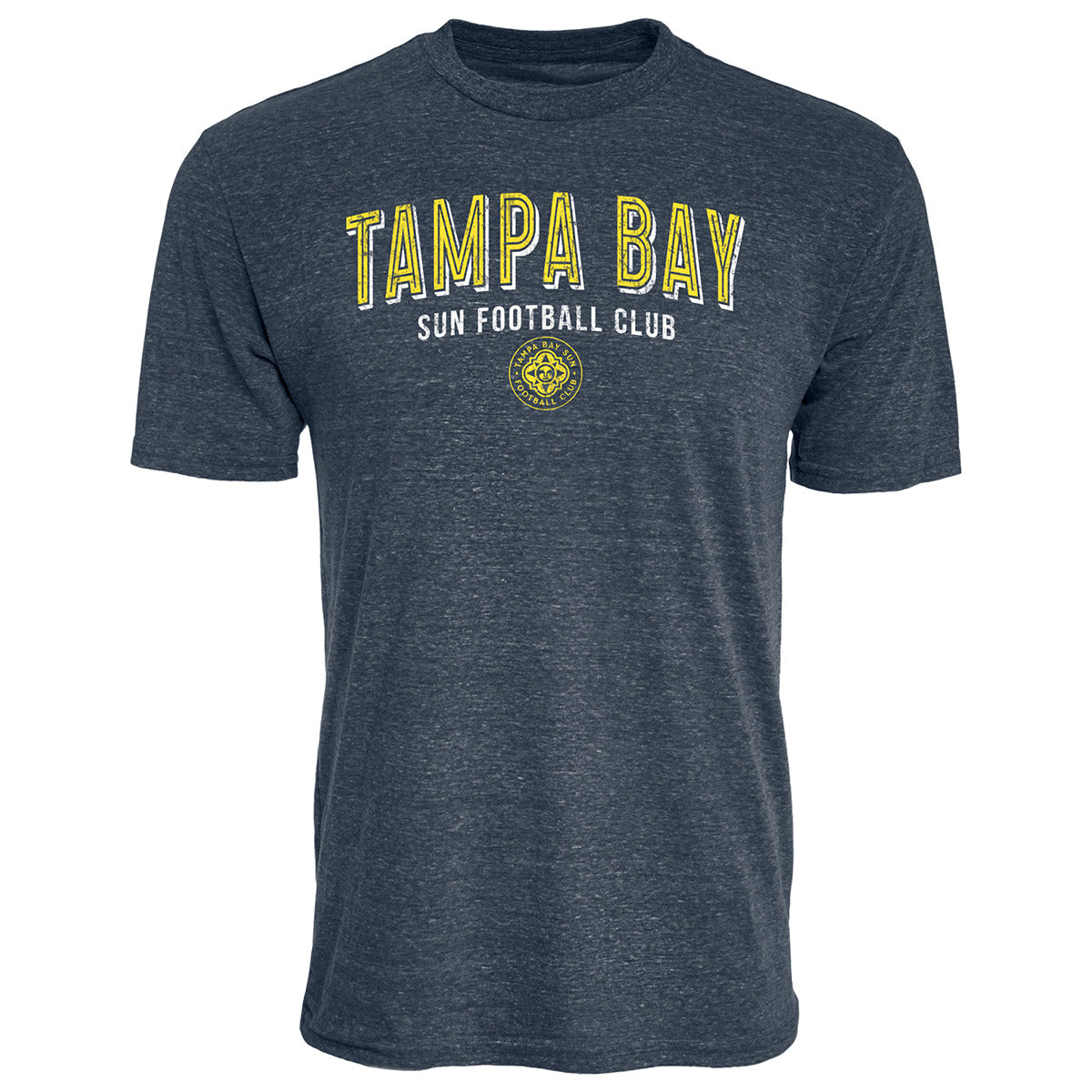 Unisex Tampa Bay Sun FC Blue84 Tri-blend Graphic Tee