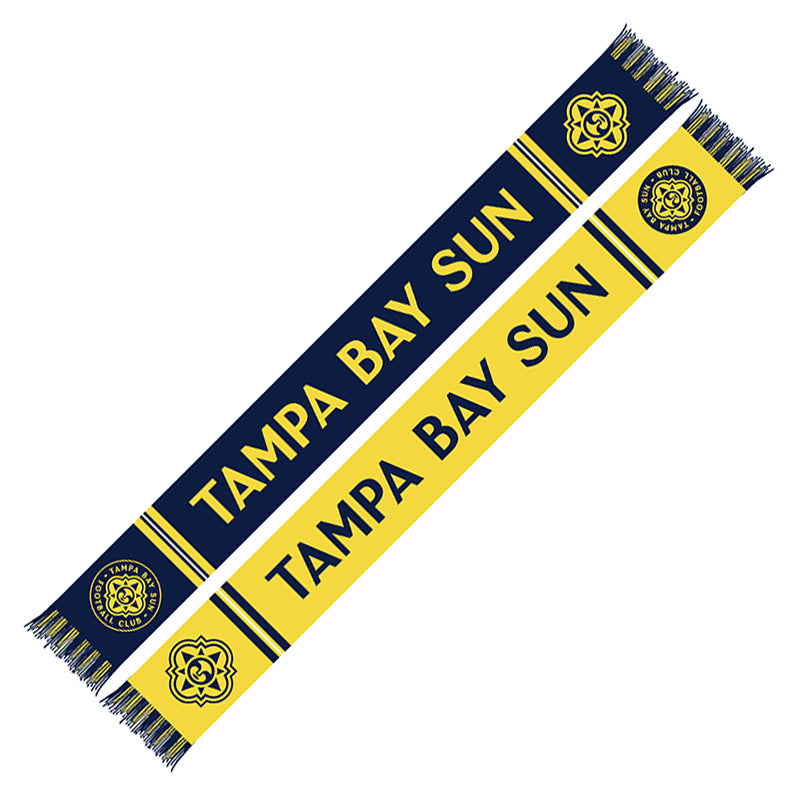Tampa Bay Sun FC Double-sided Sublimated Scarf