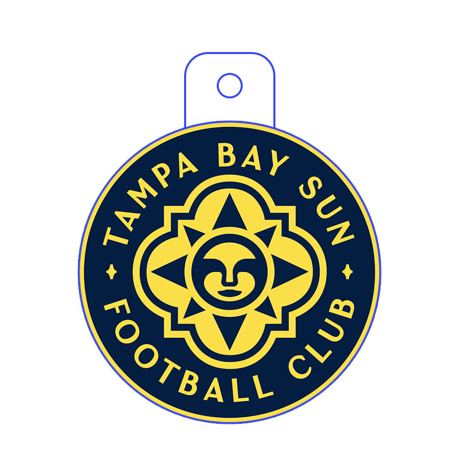 Tampa Bay Sun FC 3-inch Vinyl Sticker
