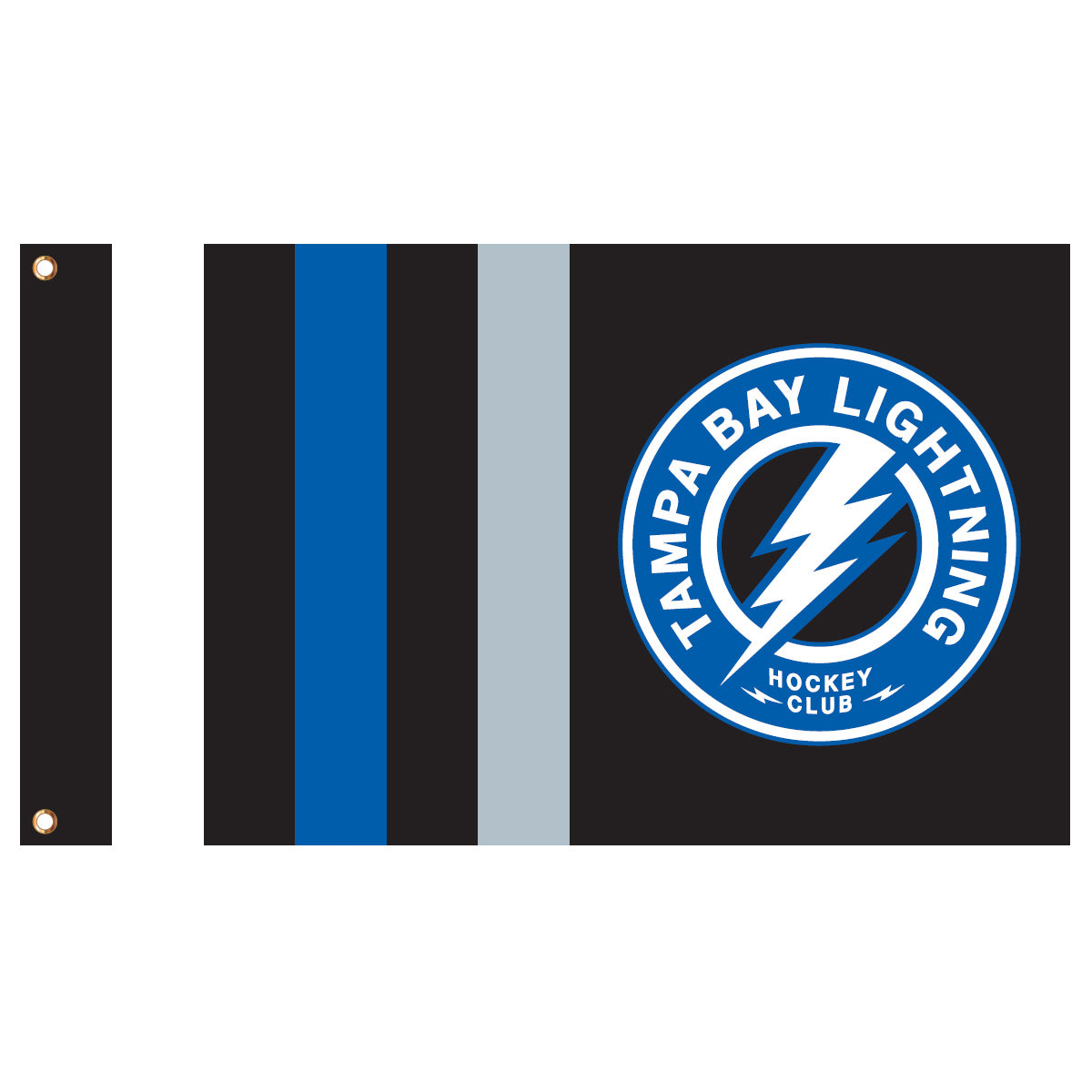 Tampa Bay Lightning Third Jersey 3x5 Flag with Victory Stripes
