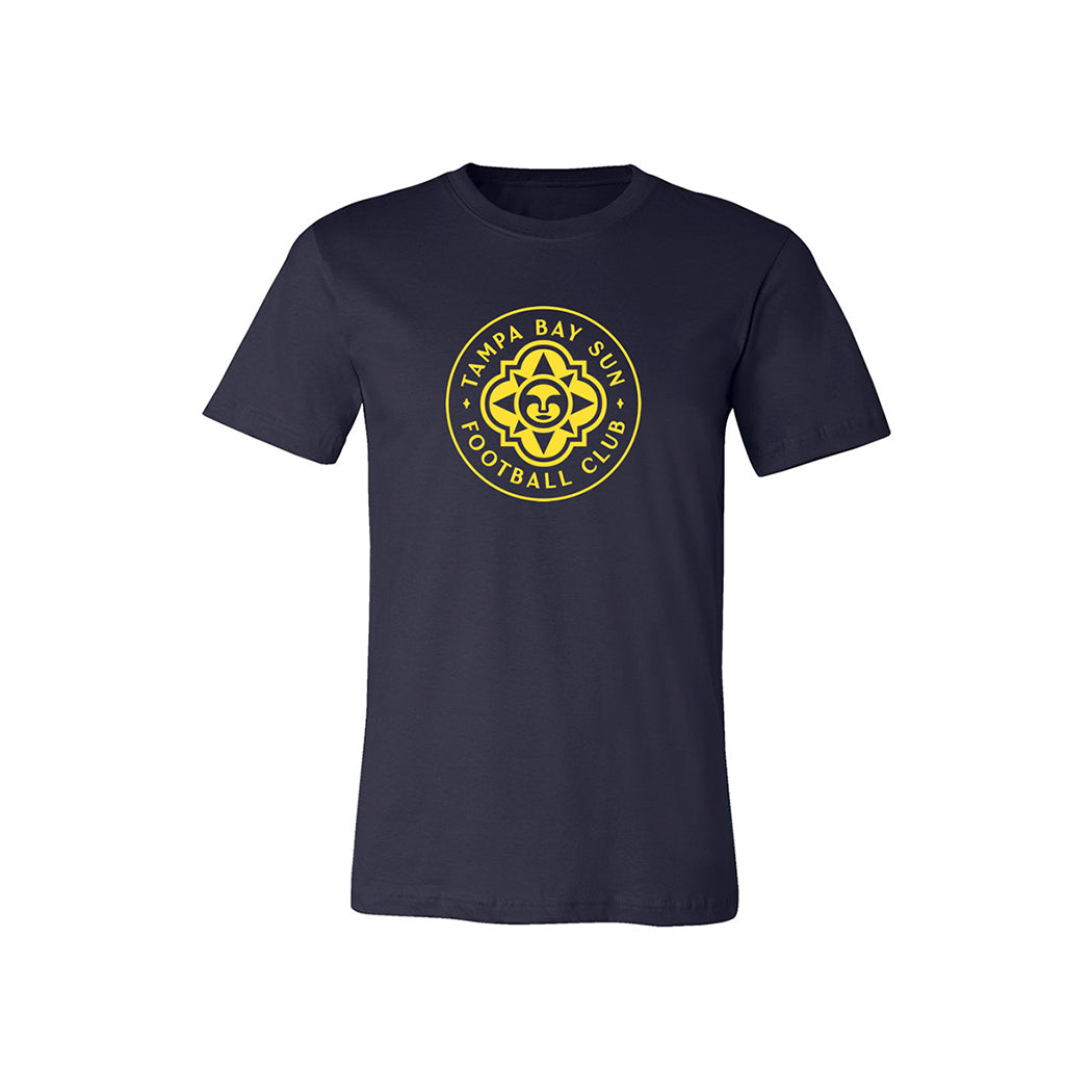 Toddler (2T-5T) Tampa Bay Sun Navy Cotton Tee