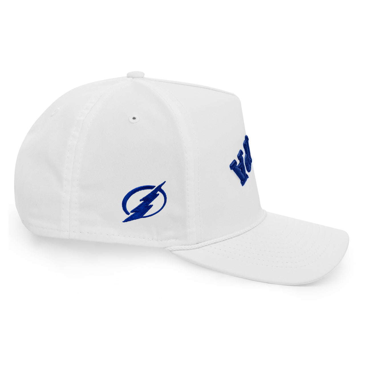 Tampa Bay Lightning Reversed Performance White Adjustable Hat