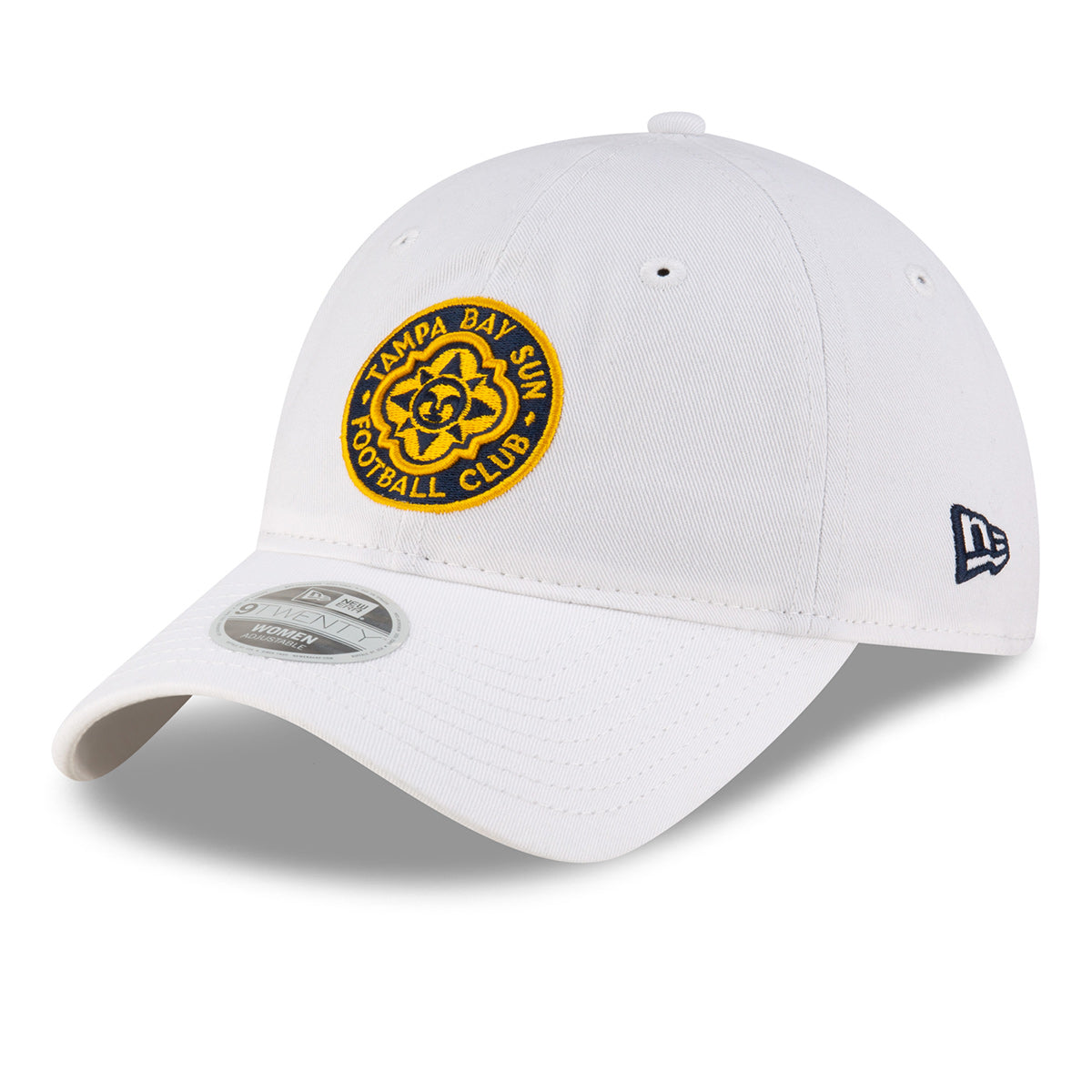 Women's Tampa Bay Sun FC New Era 9Twenty Adjustable White Hat