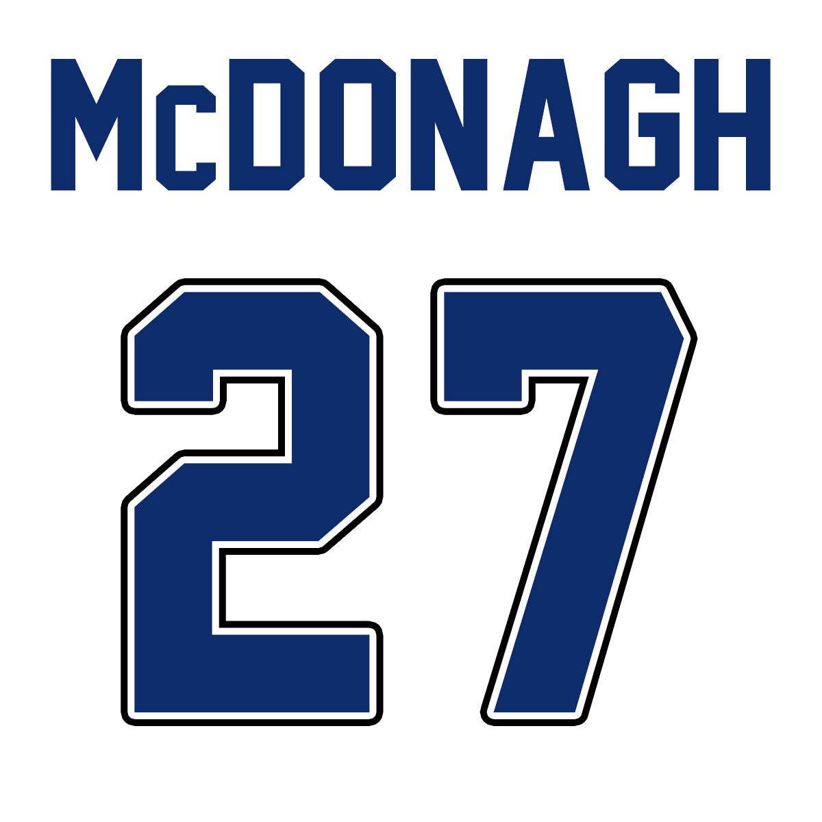 KIT 27 MCDONAGH AWAY