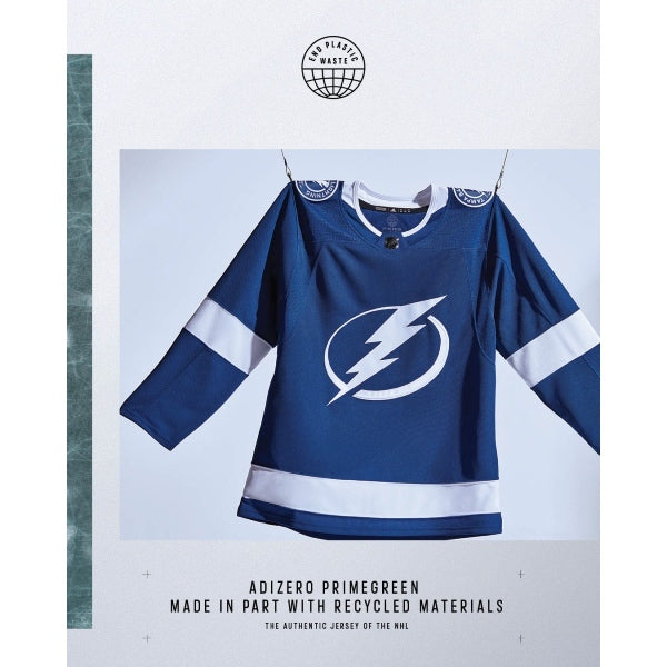 Customizable Tampa Bay Lightning Adidas 2022 Primegreen Reverse