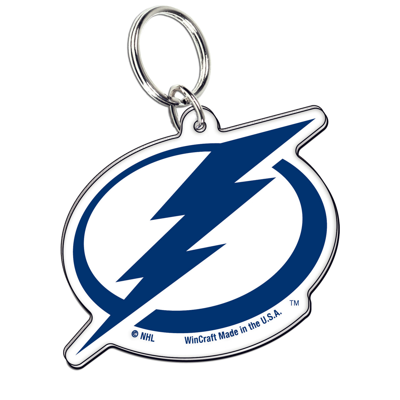 Tampa Bay Lightning Acrylic Home Logo Keychain