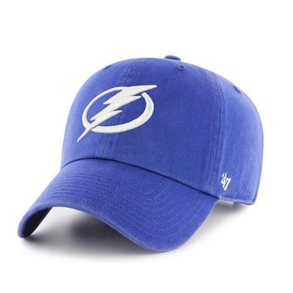 Tampa Bay Lightning '47 Home Logo Adjustable Clean Up Hat