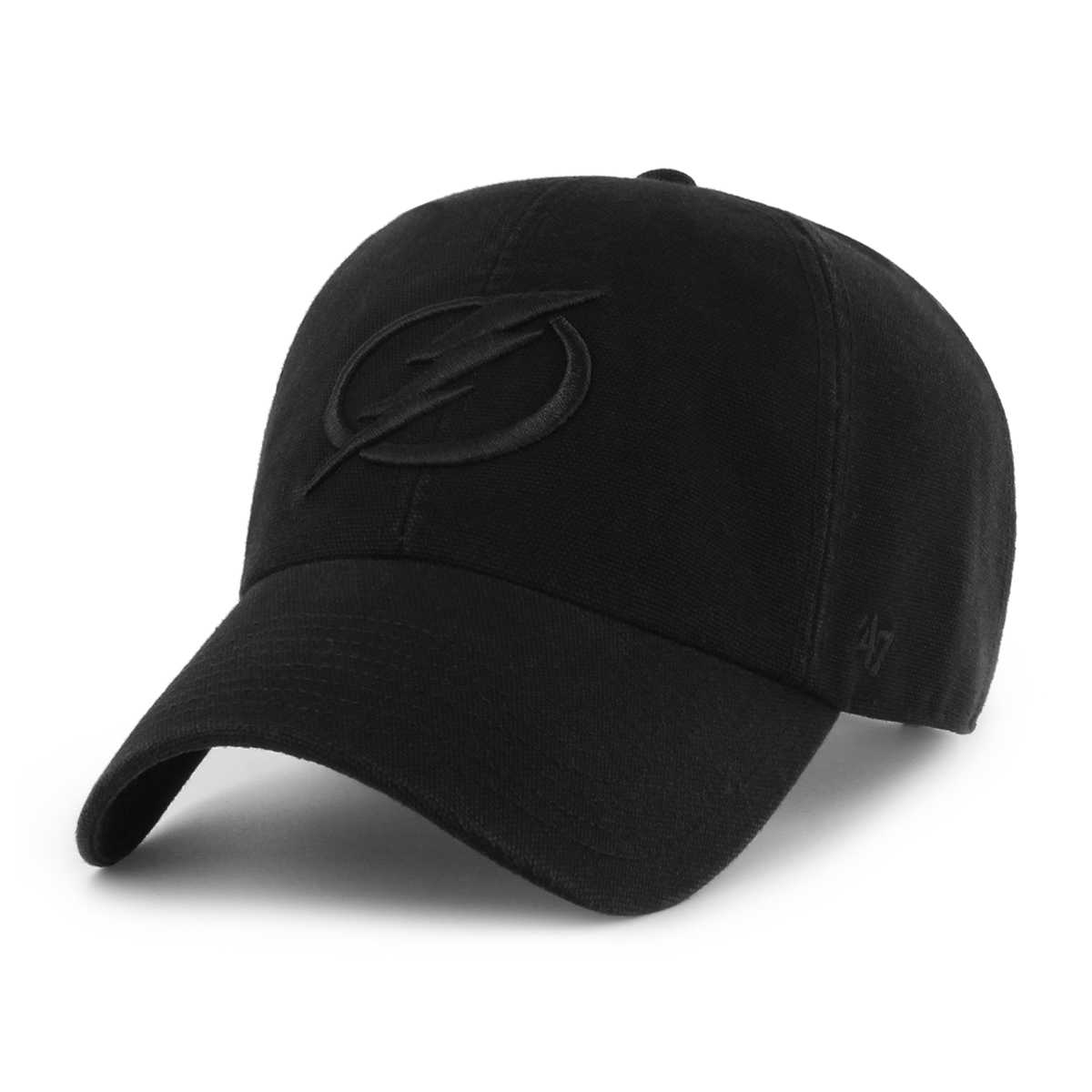 Tampa Bay Lightning '47 Black Tonal Adjustable Clean Up Hat