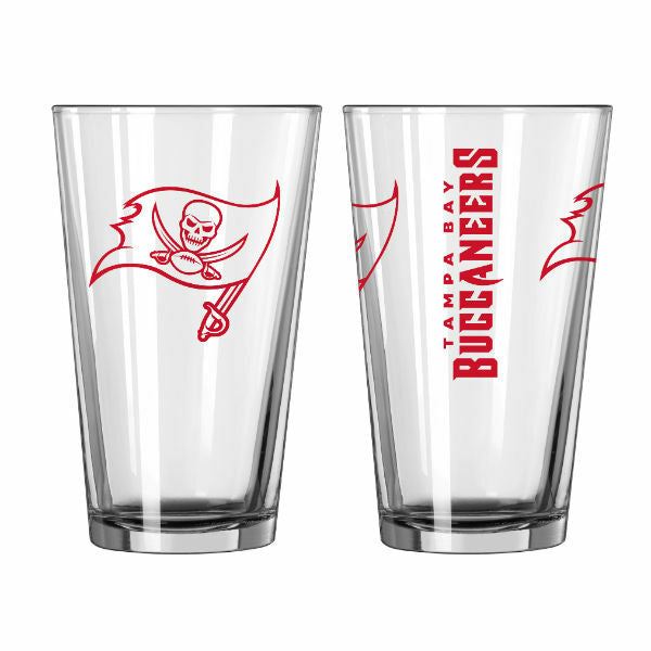 Tampa Bay Buccaneer's 16oz Game Day Pint Glass