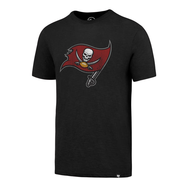 Men's Tampa Bay Buccaneers '47 Jet Black Logo Scrum Tee (Size XXL Only)