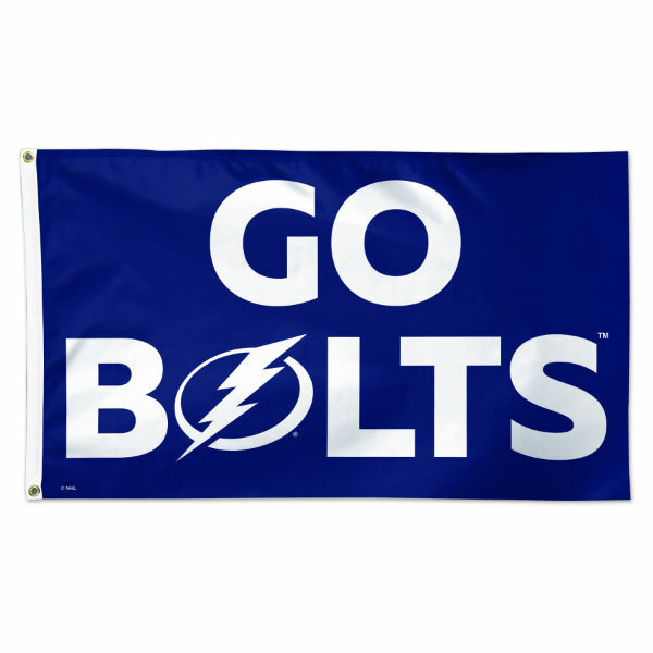 Tampa Bay Lightning 3x5 Go Bolts Flag