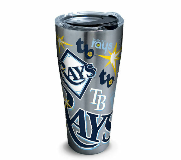 Tampa Bay Rays 30oz Stainless Steel All Over Tervis Tumbler