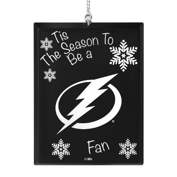 Tampa Bay Lightning Tis The Season Holiday Ornament