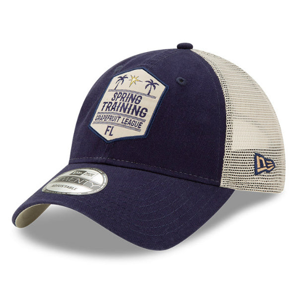 Tampa Bay Rays Spring Training New Era 9Twenty Adjustable Meshback Trucker Hat