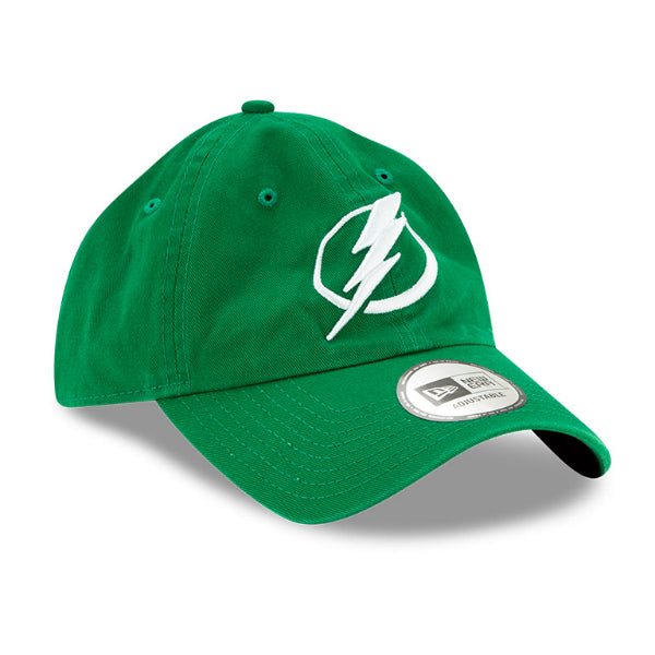 Tampa Bay Lightning New Era St. Patrick's Day Adjustable Casual Classic Dad Hat