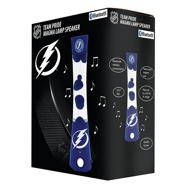 Tampa Bay Lightning Magma Lamp with Bluetooth Speaker