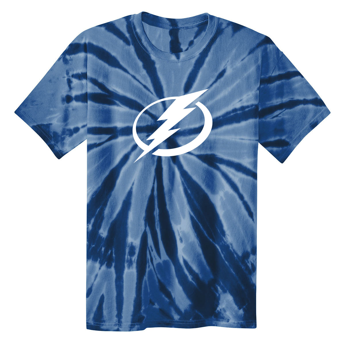 Tampa Bay Lightning Spiral Tie Dye Sleeveless Shirt for Men