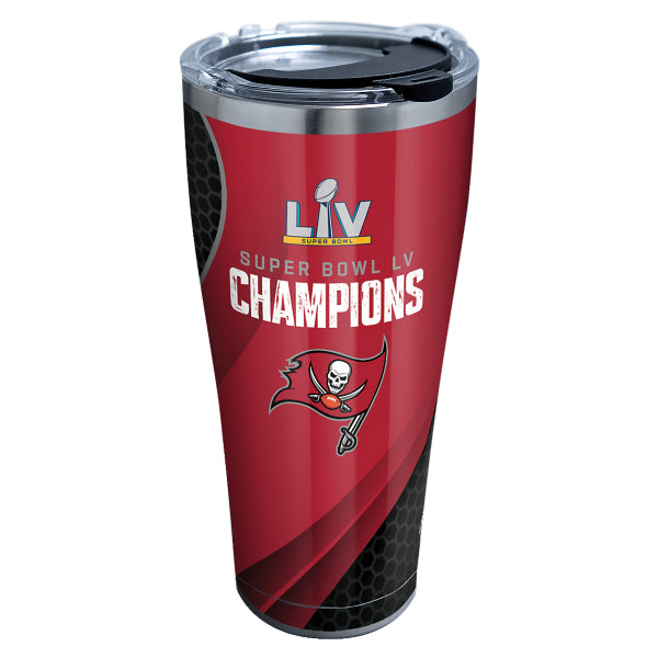 Tampa Bay Buccaneers Super Bowl LV Champions 30oz Stainless Steel Tervis Tumbler