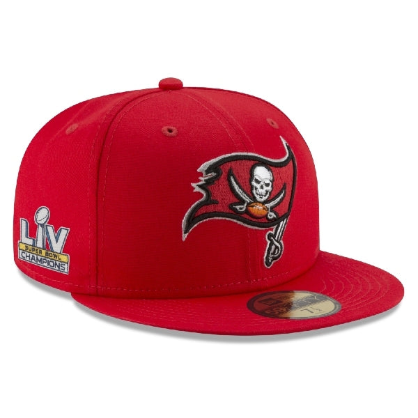 Tampa Bay Buccaneers Super Bowl LV Champions 59FIFTY Fitted Hat