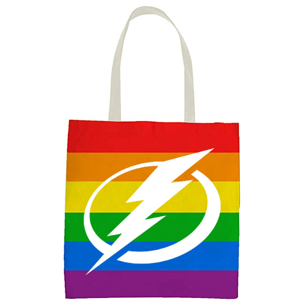 Tampa Bay Lightning Pride Tote Bag