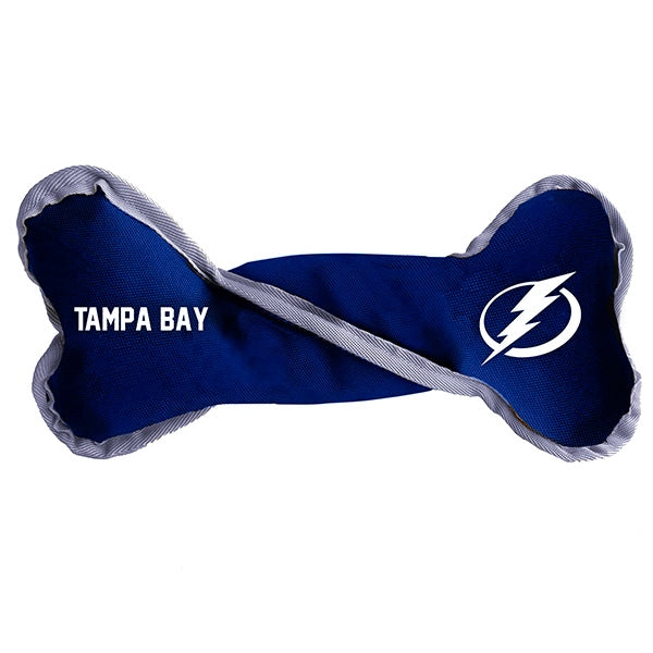 Tampa Bay Lightning Little Earth Tug Bone Pet Toy