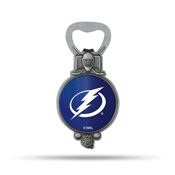 Tampa Bay Lightning Hockey Bottle Opener Magnet