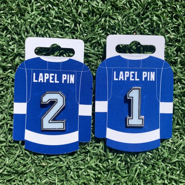 Tampa Bay Lightning Home Jersey Number Pin