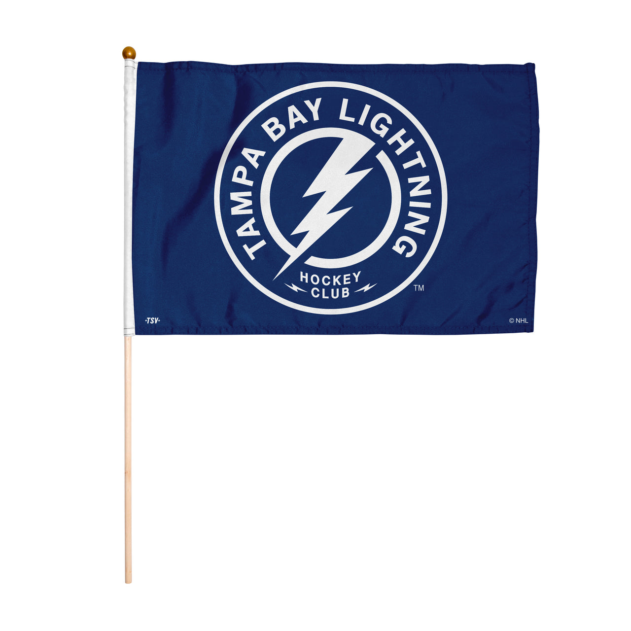 Tampa Bay Lightning Shoulder Patch 12"x18" Stick Flag